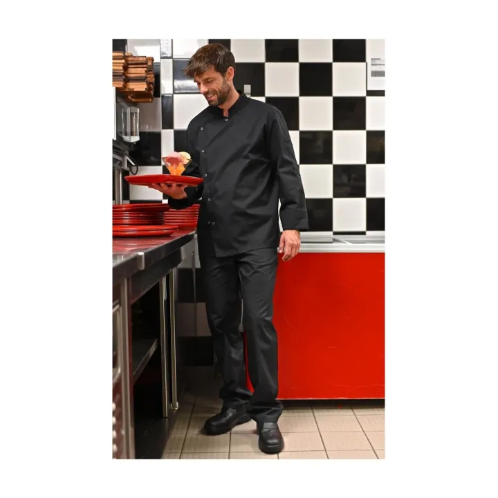 Veste De Cuisine Manches Longues Gabin Polycoton