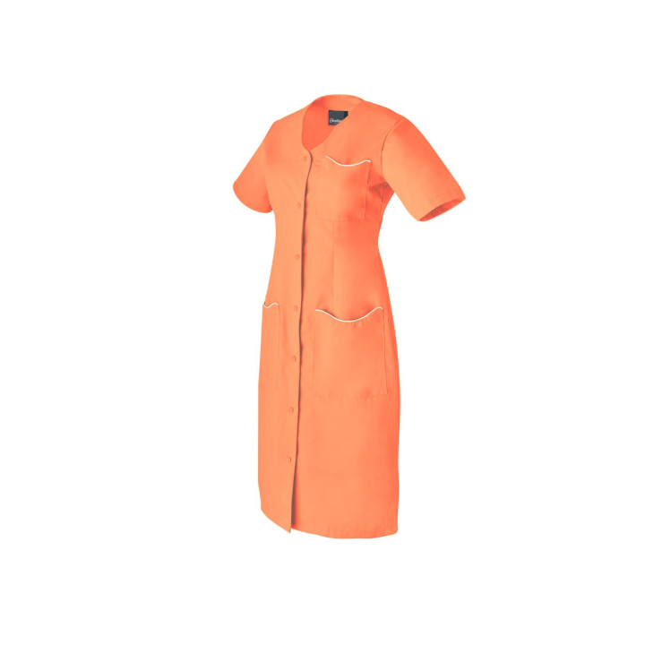 LAURENE Blouse m&eacute;dicale couleur femme manches courtes