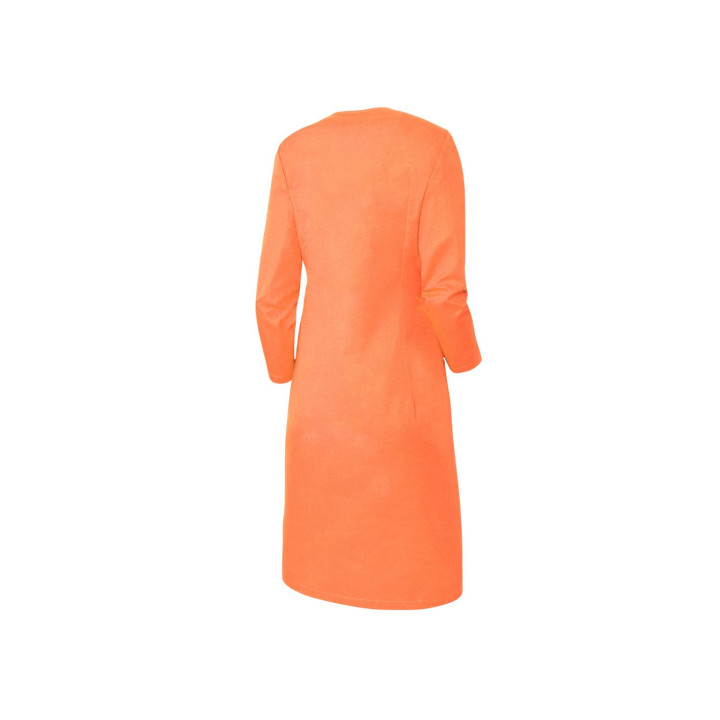 LAURENE Blouse de travail femme &agrave; manches transformables