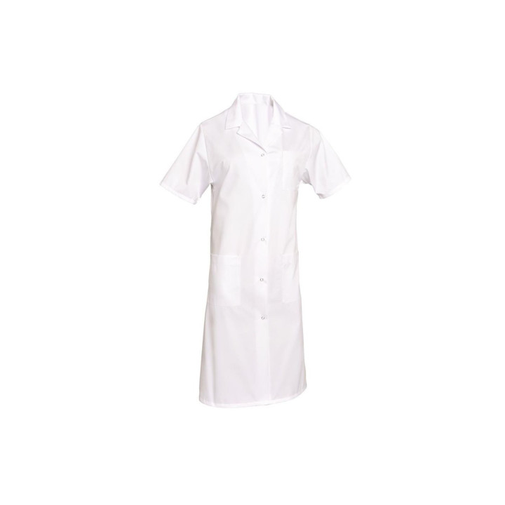 Blouse De Travail Femme Manches Courtes Poly Coton