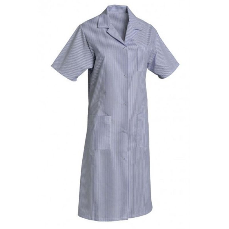 Madona Blouse De Travail Femme à Manches Courtes Rayé Madona Blouse De Travail Femme à Manches Courtes Rayé
