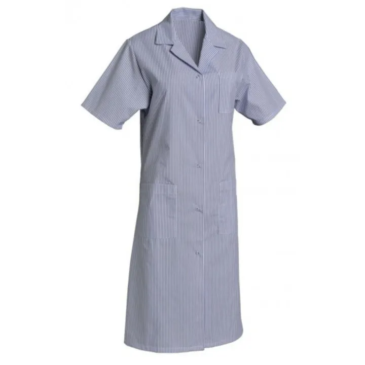Madona Blouse De Travail Femme &agrave; Manches Courtes Ray&eacute;