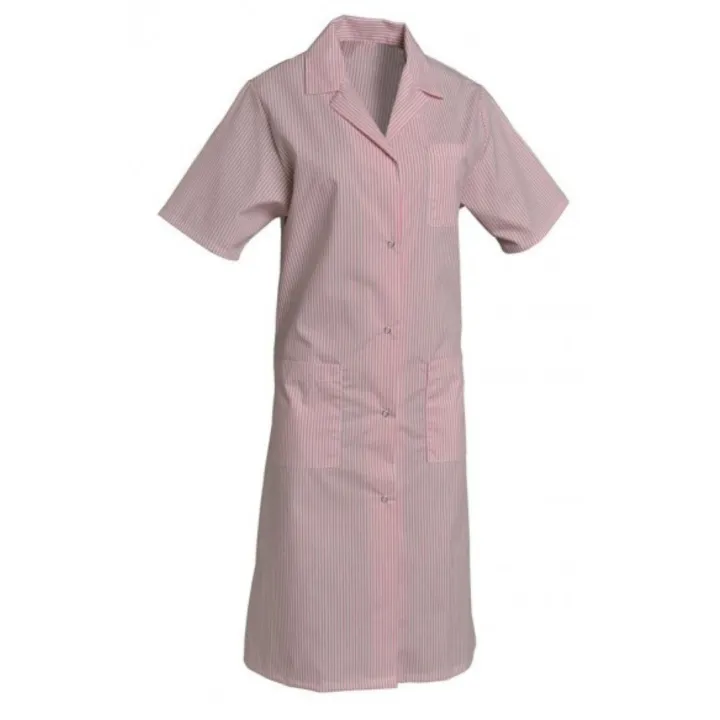 Madona Blouse De Travail Femme &agrave; Manches Courtes Ray&eacute;