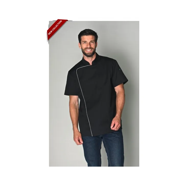Veste De Cuisine Manches Courtes Marc Mc