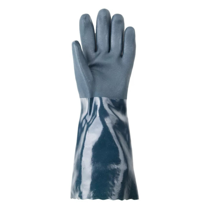 Gants polym&egrave;re vert 40 cm (lot de 10 paires)