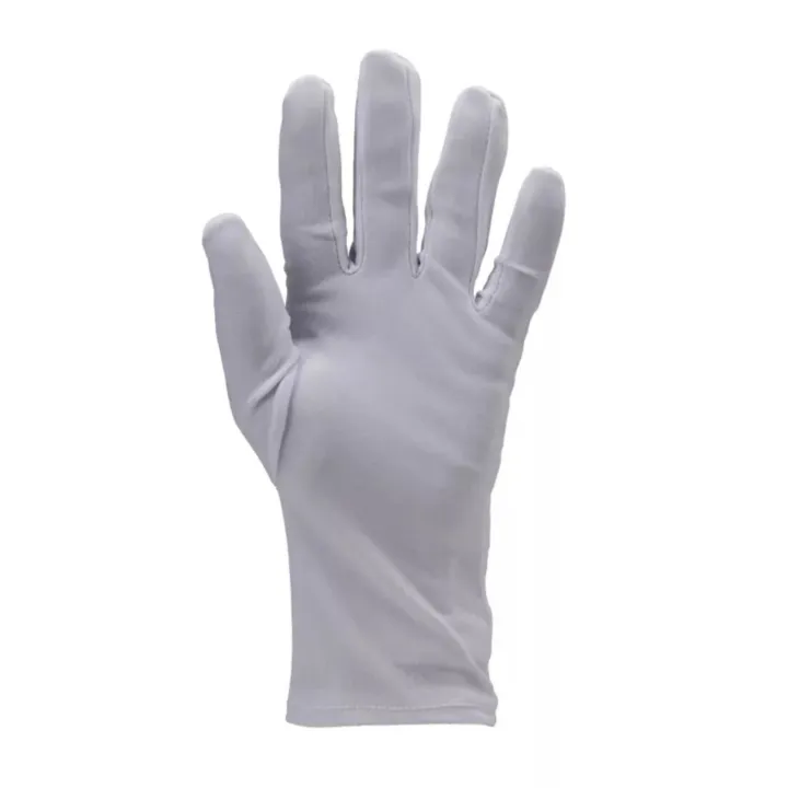Lot 600 pi&egrave;ces gants Nylon blanc coupe ville
