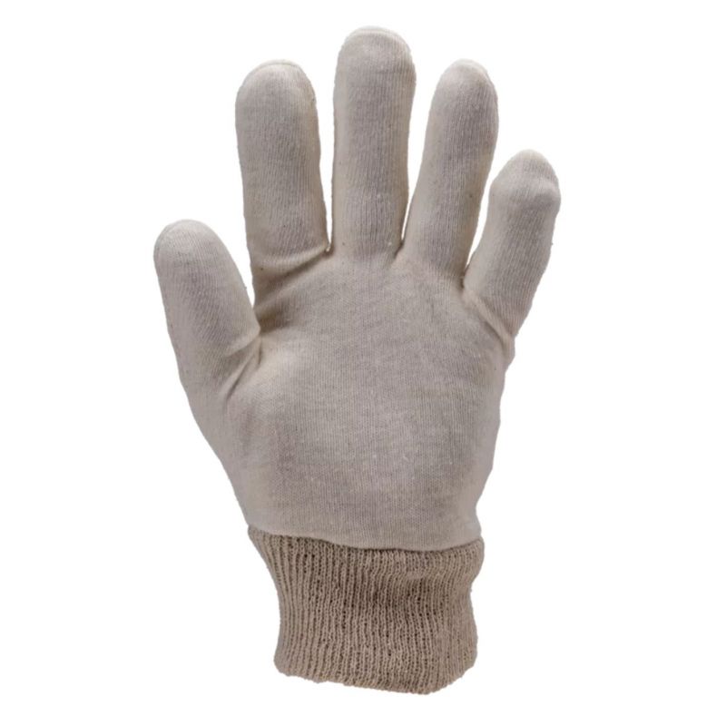 Lot 300 paires de gants coton interlock cousu 30 g