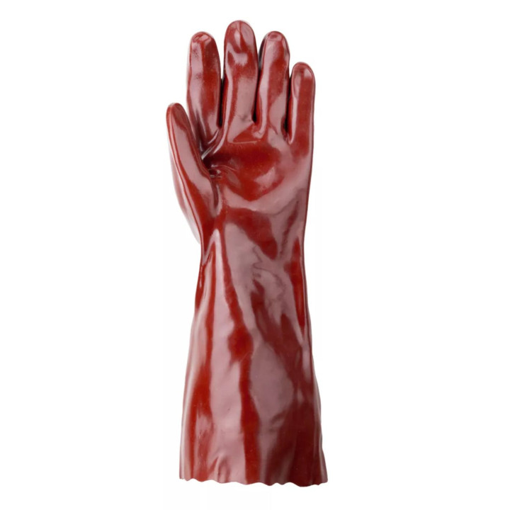 Lot 10 paires de gants PVC 40 cm Super Actifresh, chimique