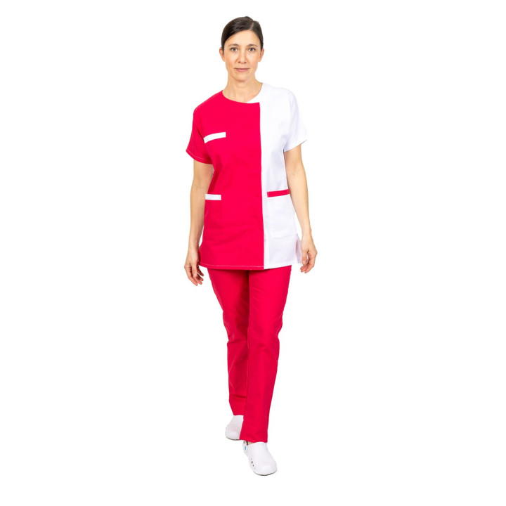 Tunique Medical Bicolore Femme Talia