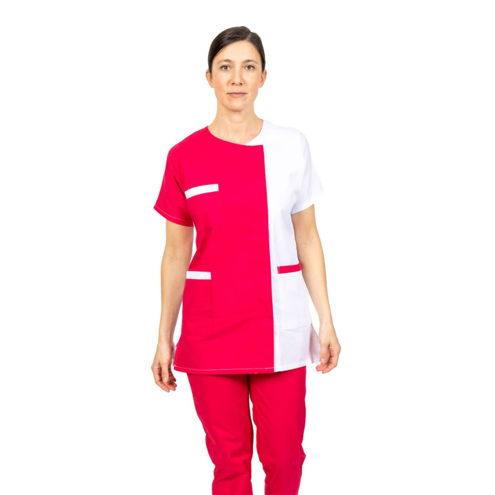 Tunique Medical Bicolore Femme Talia