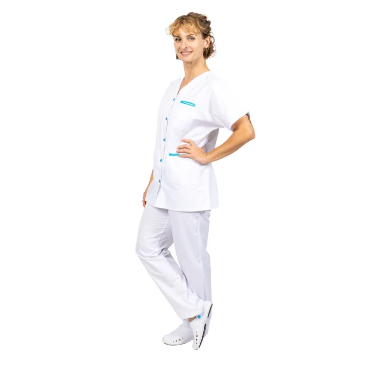 Tunique Medicale Col V Femme Ticia