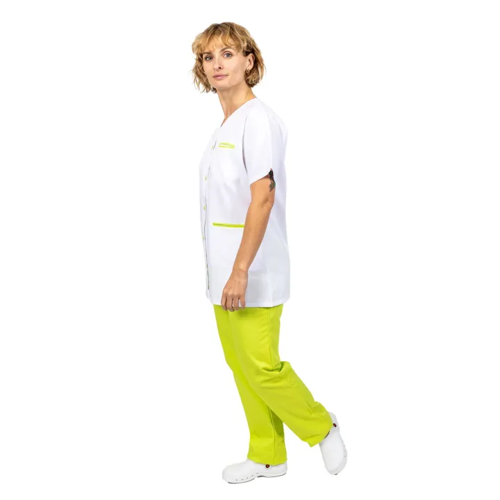 Tunique Medicale Col V Femme Ticia