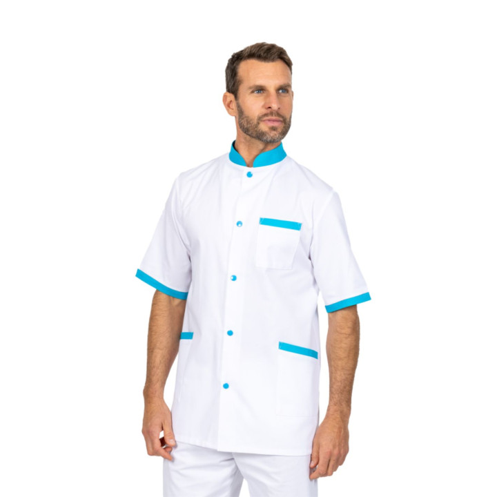 TEO TUNIQUE MEDICALE BLANCHE HOMME