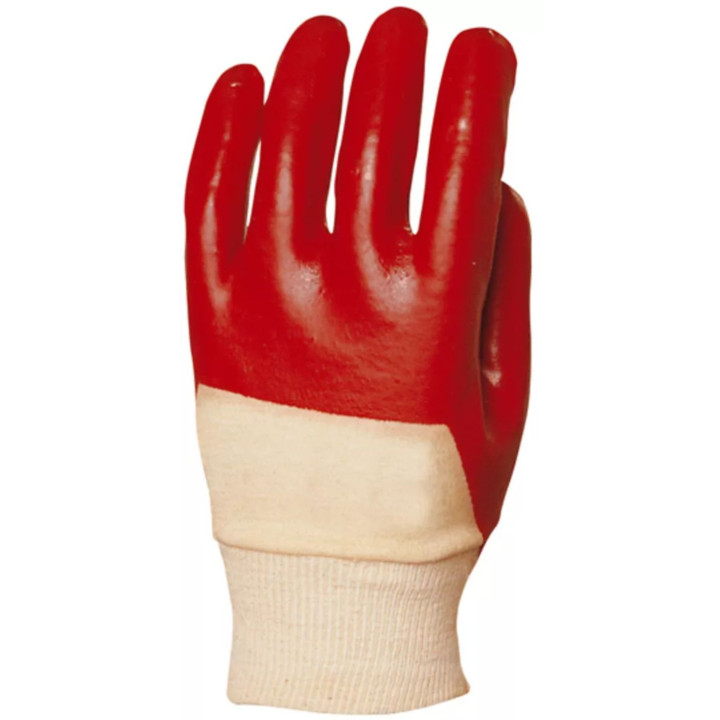 Lot 10 paires de gants rouge dos a&eacute;r&eacute;, mod&egrave;le standard