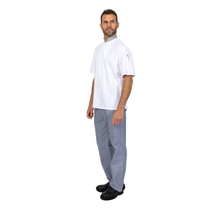 Veste De Cuisine Mixte Valin Blanc/noir