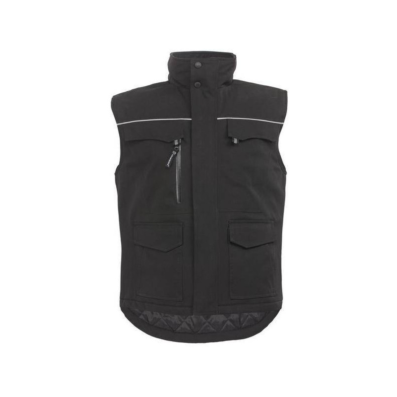 TAO gilet de travail chaud softshell imperméable et respirant