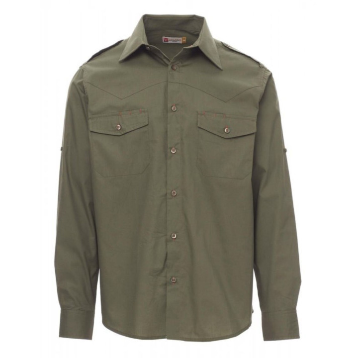 Chemise Trophy Homme Ml 100% Coton