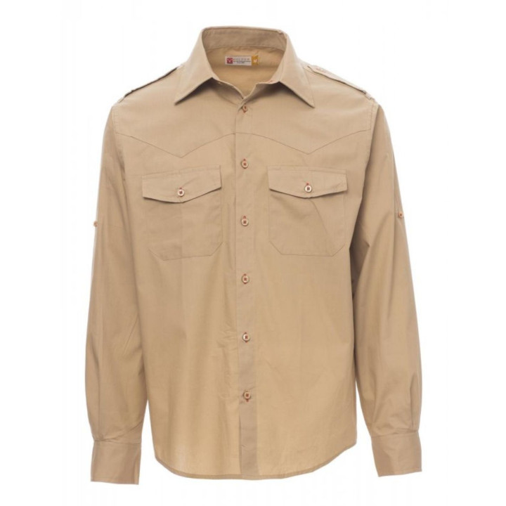 Chemise Trophy Homme Ml 100% Coton