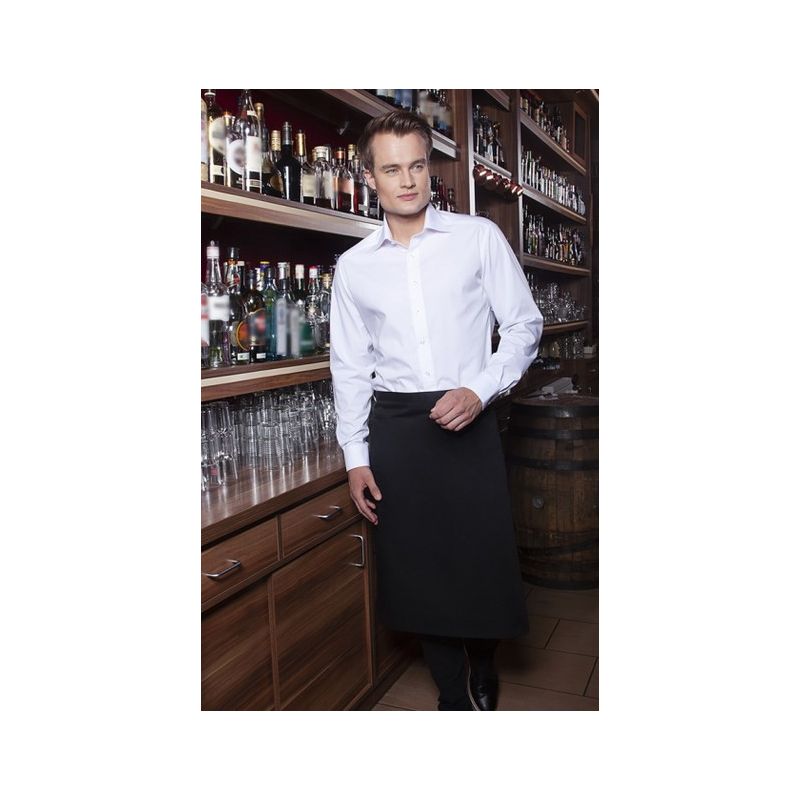 GEORGIA Tablier de bistrot en jeans polycoton