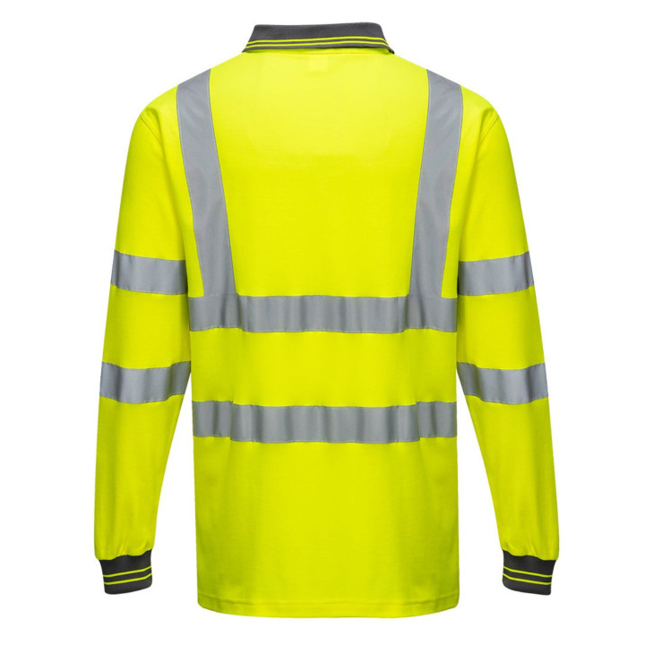 S271 Polo Coton Majoritaire Ml Haute Visibilite