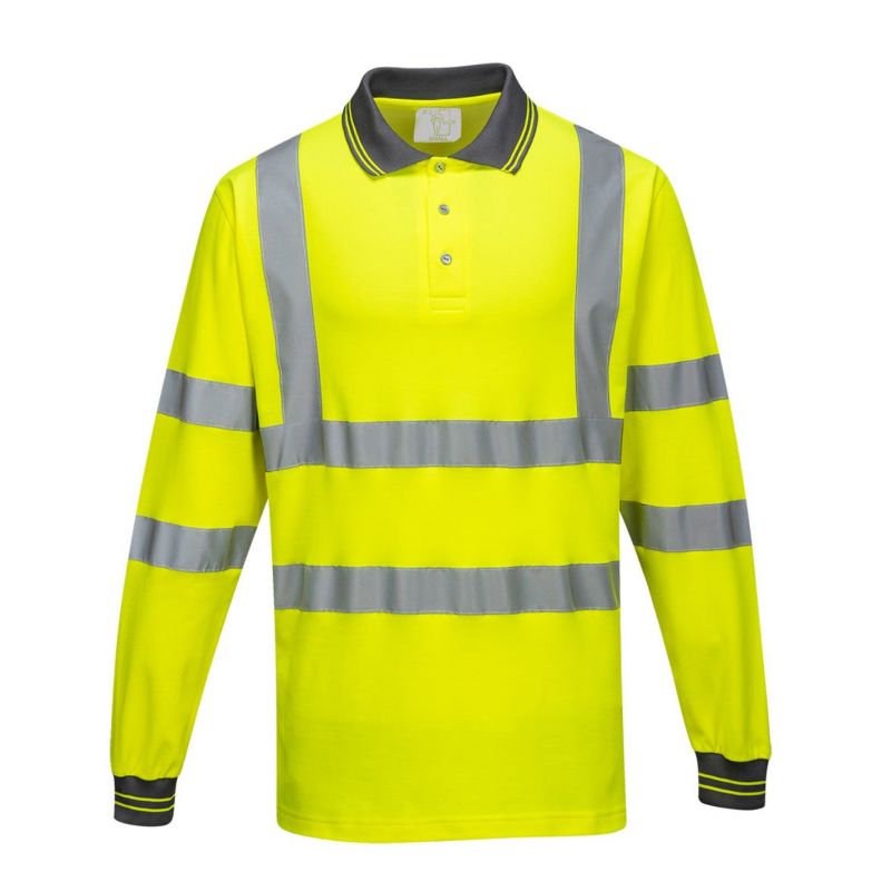 S271 Polo Coton Majoritaire Ml Haute Visibilite