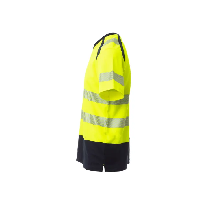 Tee-shirt Col En V Manches Courtes Hv Way