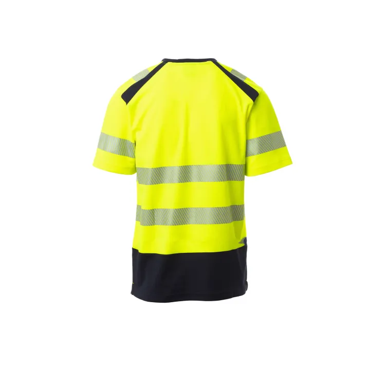Tee-shirt Col En V Manches Courtes Hv Way