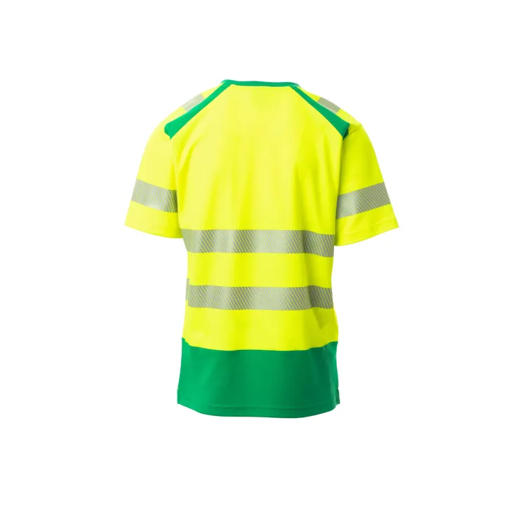 Tee-shirt Col En V Manches Courtes Hv Way