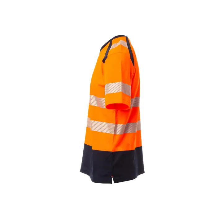Tee-shirt Col En V Manches Courtes Hv Way