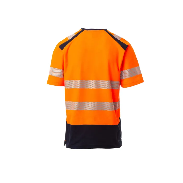 Tee-shirt Col En V Manches Courtes Hv Way
