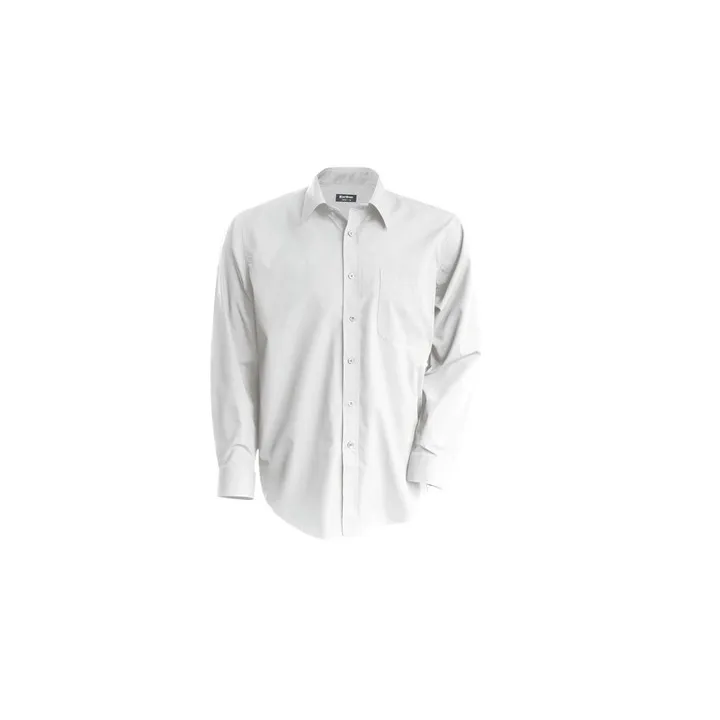 Chemise Homme Ml 100% Coton Popeline