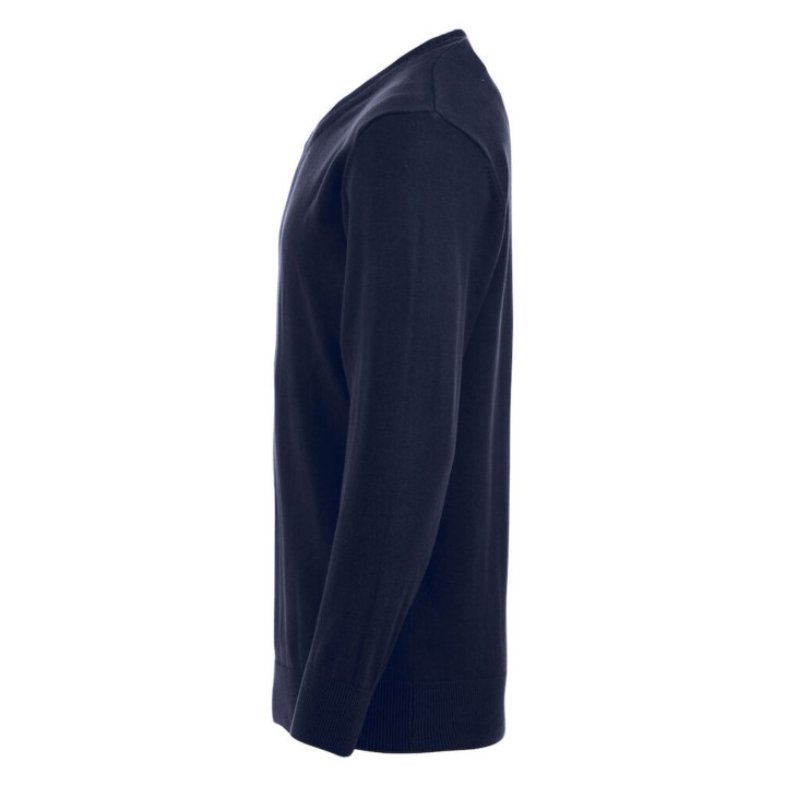 Pull Homme Col V 100% Coton