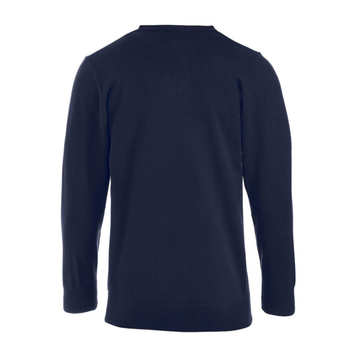Pull Homme Col V 100% Coton