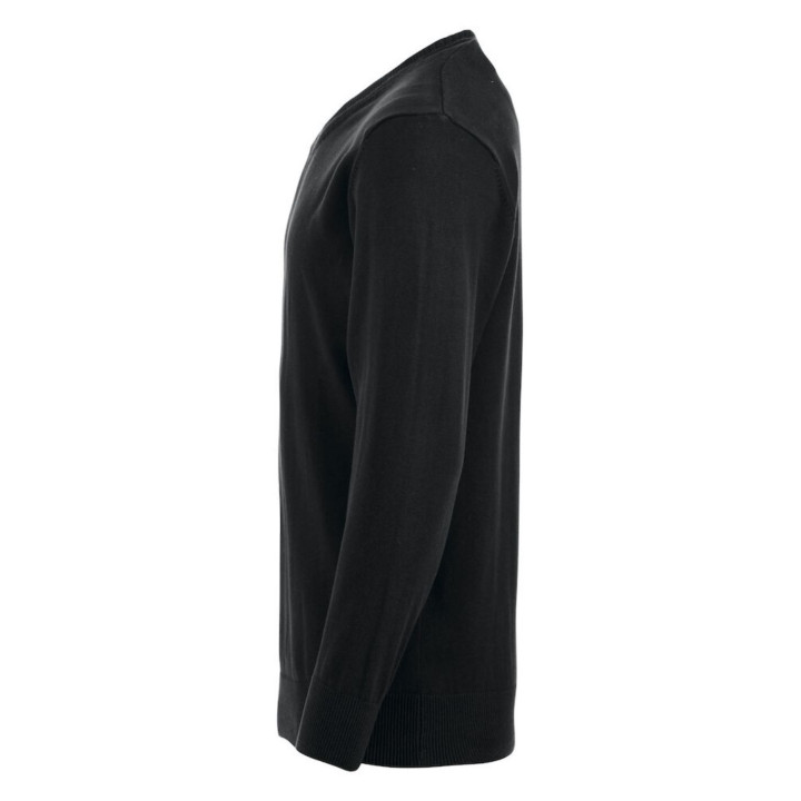 Pull Homme Col V 100% Coton