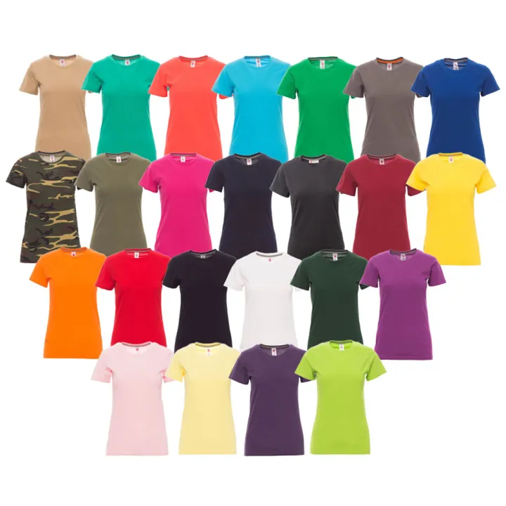 Sunset Lady Tee-shirt Cintr&eacute; Pour Femme