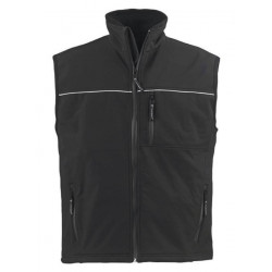 gilet de travail chaud  YANG REFLEX noir