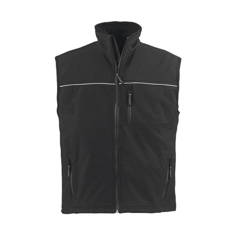 gilet de travail chaud  YANG REFLEX noir