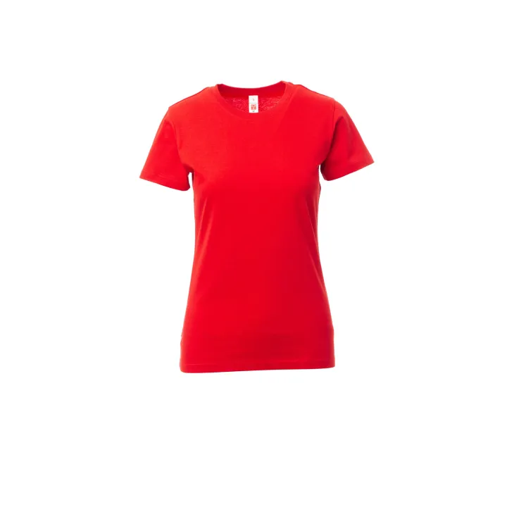 Tee-shirt Cintr&eacute; Femme Manches Courtes Print Lady