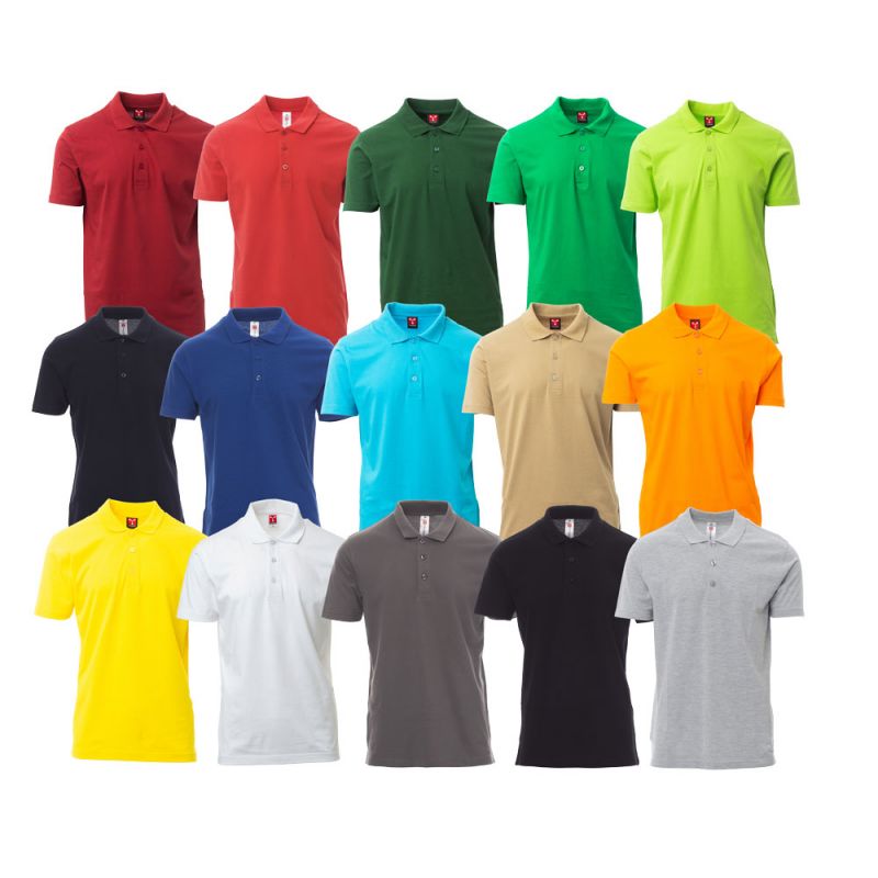 Polo Leger Mixte 100% Coton Jersey Amalfi
