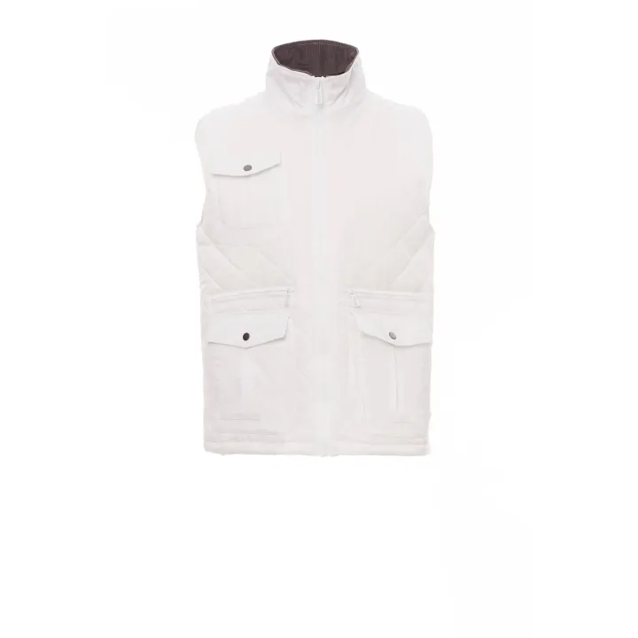 GATE Gilet de travail multipoches matelass&eacute; 100% nylon