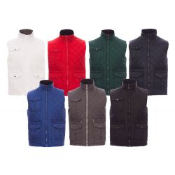 GATE Gilet de travail multipoches matelassé 100% nylon
