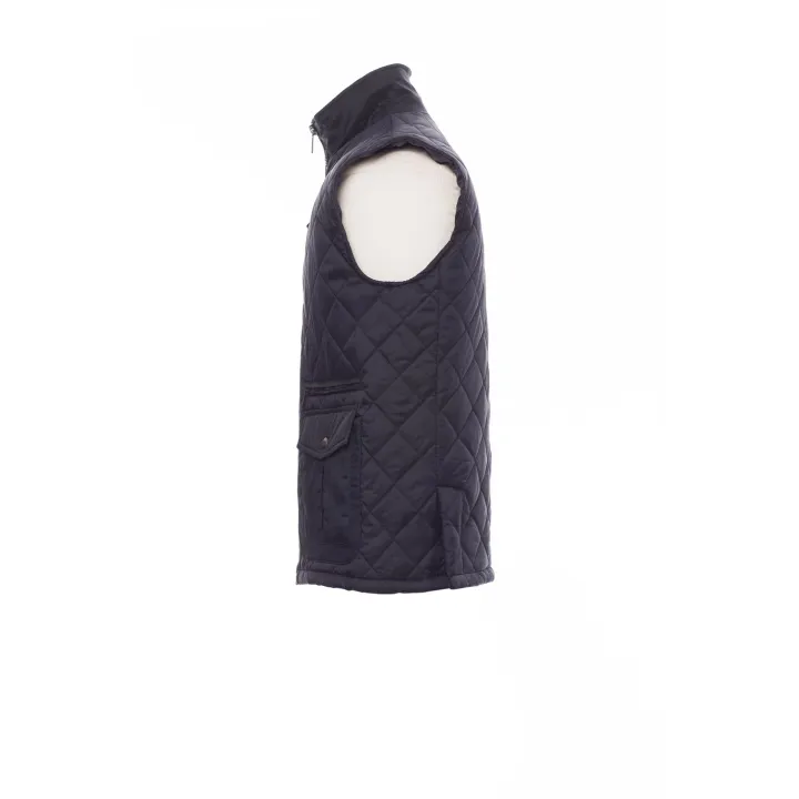 GATE Gilet de travail multipoches matelass&eacute; 100% nylon
