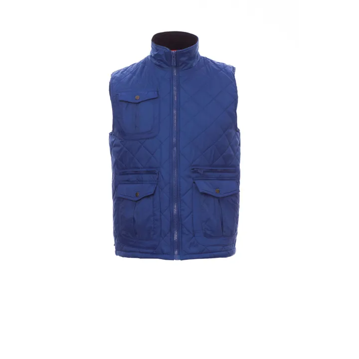 GATE Gilet de travail multipoches matelass&eacute; 100% nylon