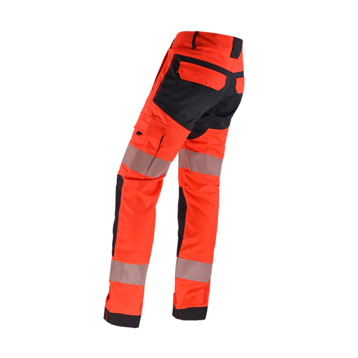 LEON Pantalon de travail haute visibilit&eacute; pour homme sans m&eacute;tal
