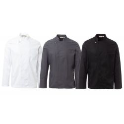Veste De Cuisine Homme Col Mao Elite