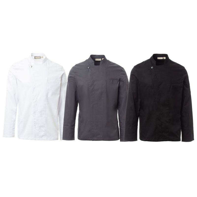Veste De Cuisine Homme Col Mao Elite Veste De Cuisine Homme Col Mao Elite