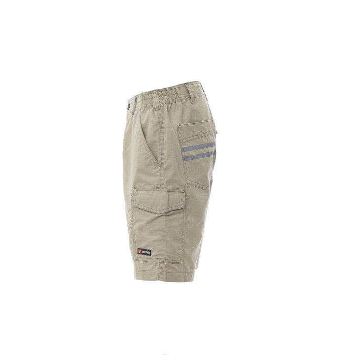 Bermuda 100% Coton 210gr Elastiques Lateraux