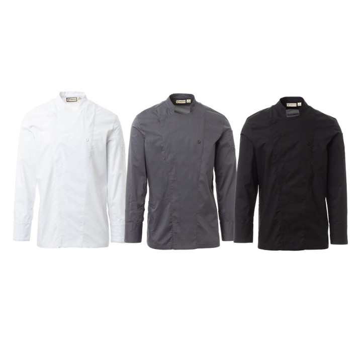 Veste De Cuisine Manches Longues Starred Mesh