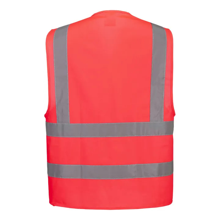 Gilet Hi-vis 4 Bandes Gilet Hv Bande Baudrier+ceintu
