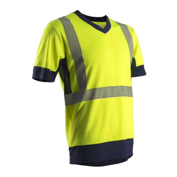 T Shirt Hv Bandes Ajourees